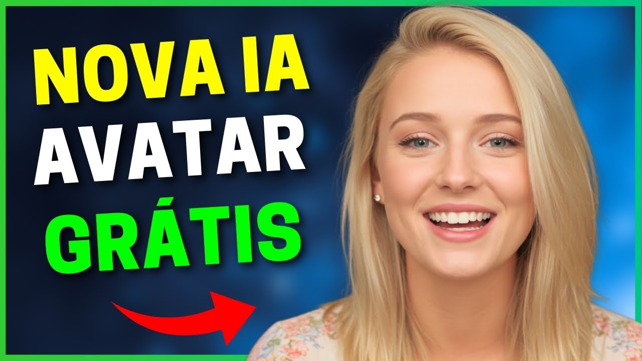 Nova IA Cria Avatar Falante GRÁTIS! [Tutorial Completo]