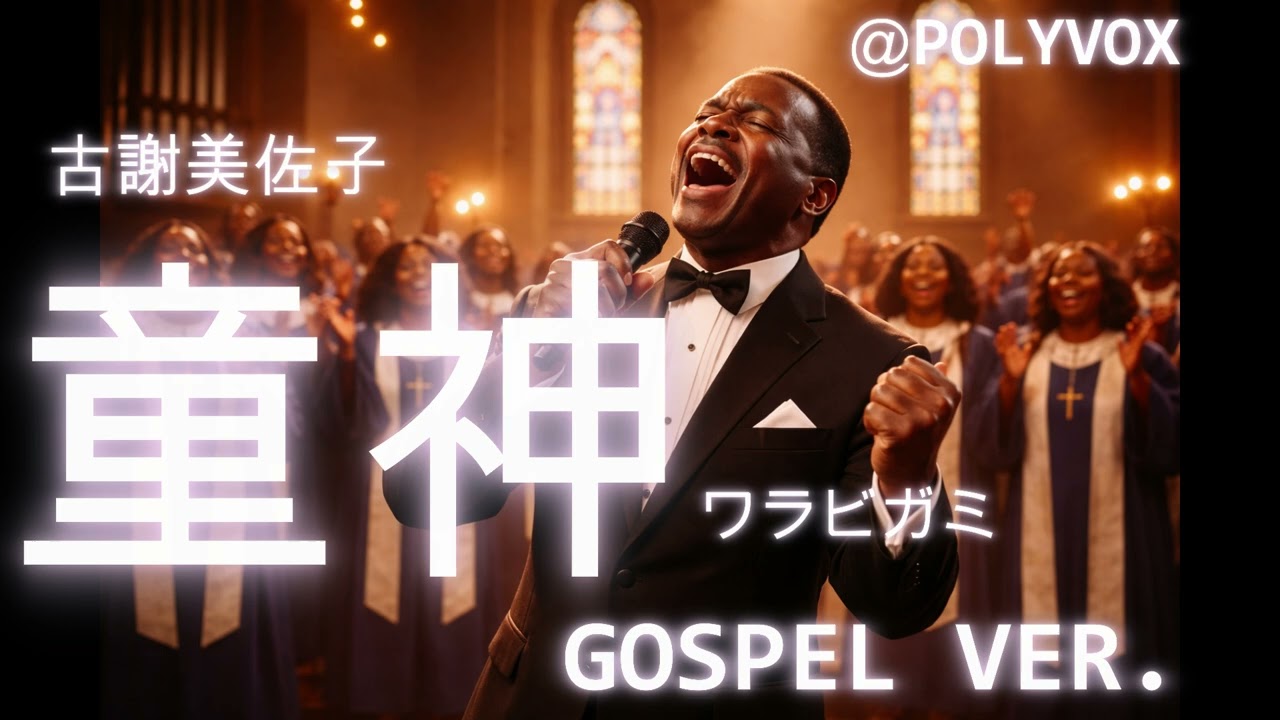 【ゴスペル ver.】童神(わらびがみ)/古謝美佐子 ｜Polyvox Cover｜#ゴスペル #アカペラ #ビートボックス　#jpop