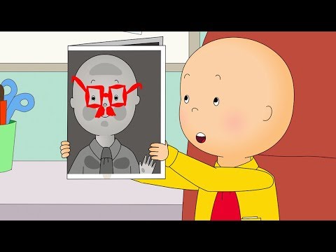 Caillou at Work | Caillou Cartoon