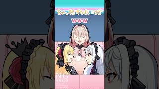 サーニャと文通したい魔界ノりりむと卯月コウ【にじさんじ手描き切り抜き】#shorts
