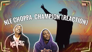 NLE Choppa - Champions (Official Music Video) REACTION! ft @1veeny