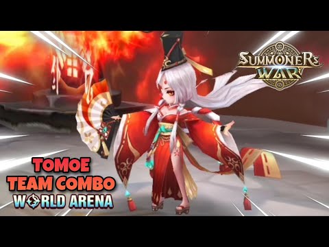 Tomoe Team Combo in World Arena Ep. 3 - Summoners War