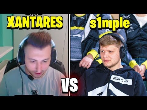 s1mple vs XANTARES 1v1 aim map for $500