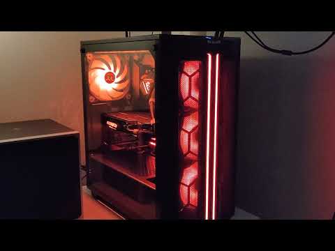 My first build: silent family pc with everything rgb and too much cooling (500DX + i5-10600K)