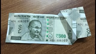 Printing Mistake by RBI - Funny Currency Note dispensed by ATM.