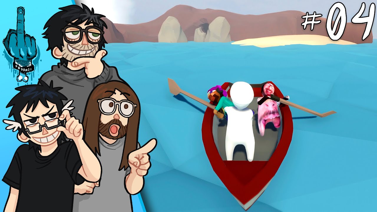 passeio no navio do gta V 🚤 - Human Fall Flat #4