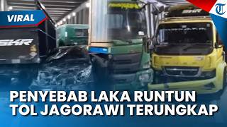 Pengakuan Sopir Truk Pemicu Laka Runtun di Tol Jagorawi Bogor: Tak Lihat Antrean, 6 Mobil Ringsek
