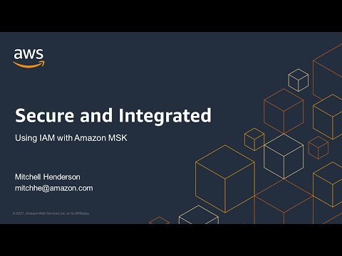 Using IAM with Amazon MSK and Easy Stream Processing with Amazon Kinesis Data Analytics