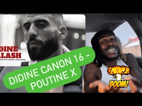 DIDINE CANON 16POUTINE X  ( AMERICAN REACTION VIDEO) 🙌🏾🇩🇿🤞🏾