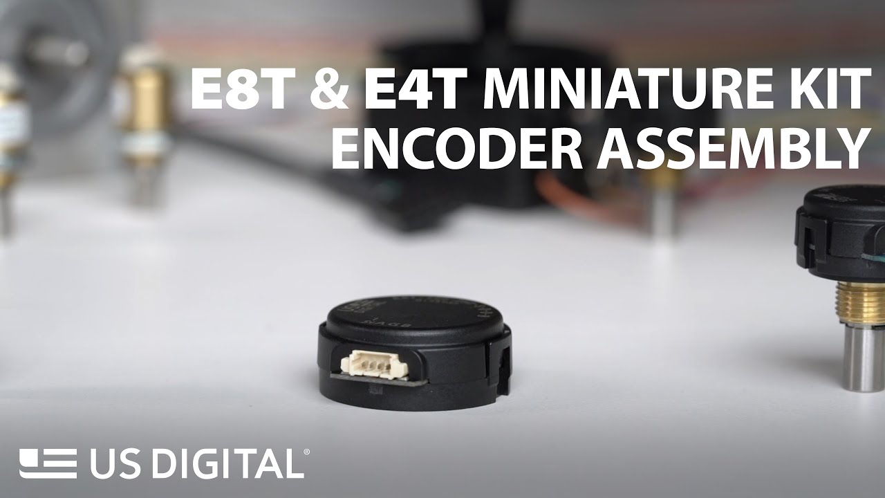 How to assemble the E8T & E4T optical kit encoder | US Digital