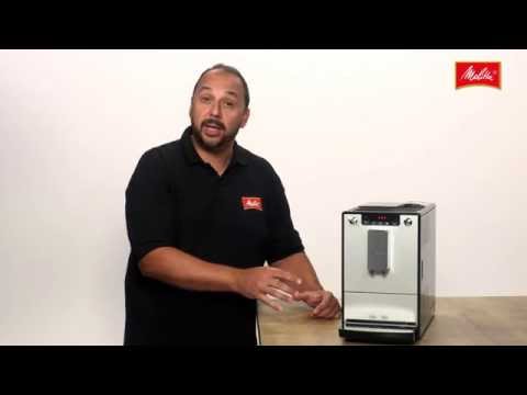 Melitta E950-103 Caffeo Solo Pilnai automatinis kavos aparatas, Sidabrinis video