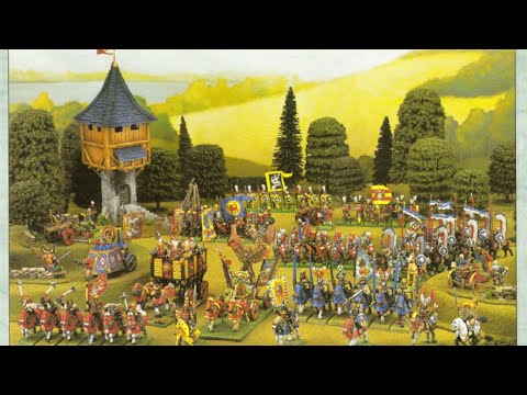 Warhammer 5th ed. Battle Report: Dwarfs & Empire v Dark Elves