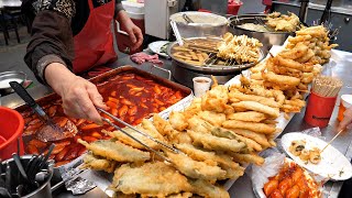 Popular Tteokbokki in Anyang Market in Korea! Best 4 / Korean Street Food