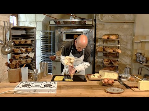 Palets fricassés aux pommes de terre et choux moines au fromage