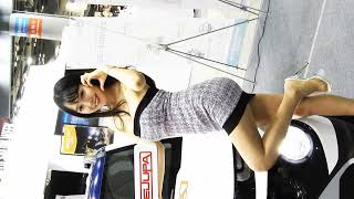 윤진  2024오토살롱위크  레이싱모델　ユンジン　AUTO SALON WEEK 2024最終日の美女