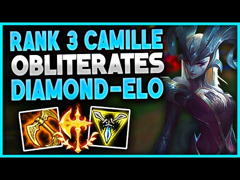 Masters Camille Main Obliterates Diamond Elo duod with MissBaffy | LoLWizbe | League of Legends