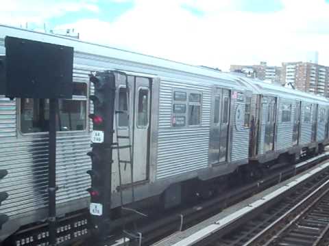 NYC Subways: R32 B 3726 Departing Brighton Beach going to the Yard