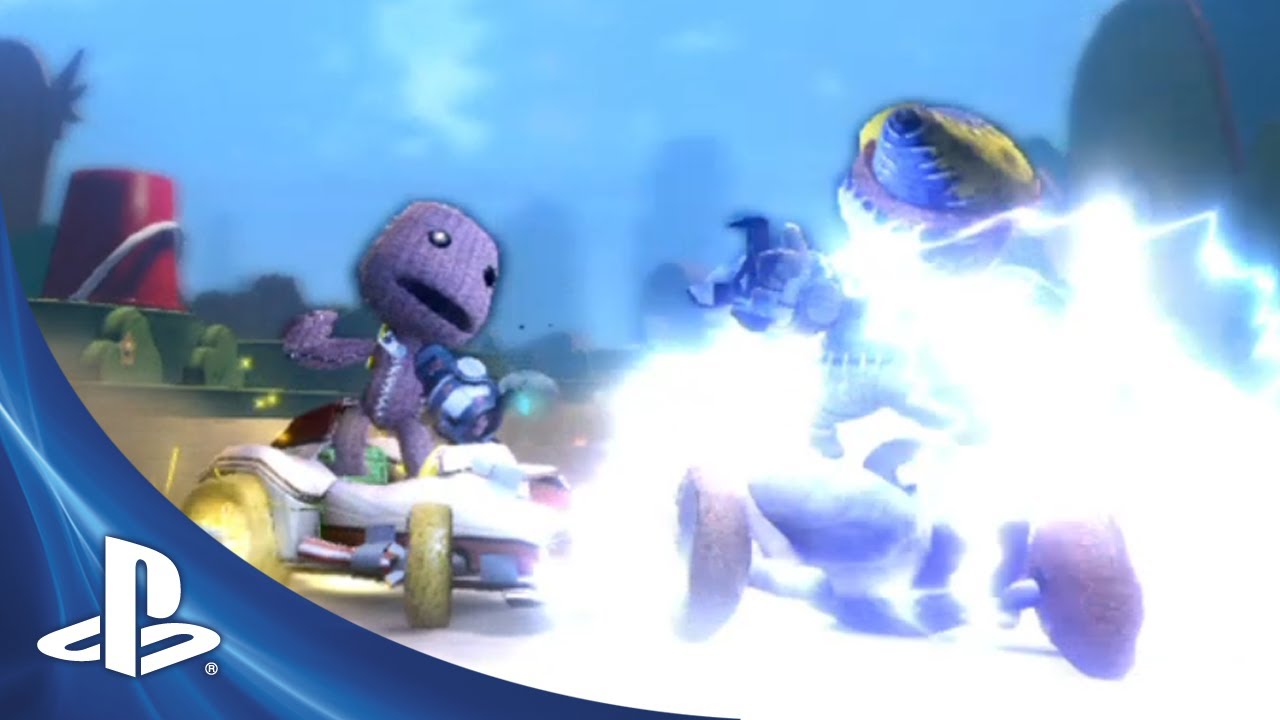 Sack-Novidades: Trailer da História de LittleBigPlanet Karting