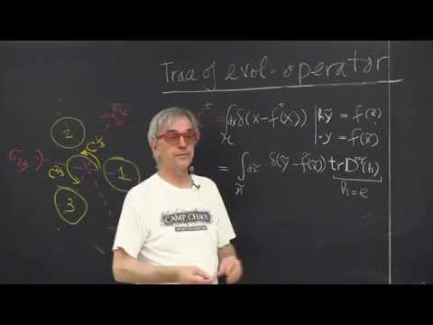 ChaosBook.org chapter Discrete factorization - Trace of evolution operators