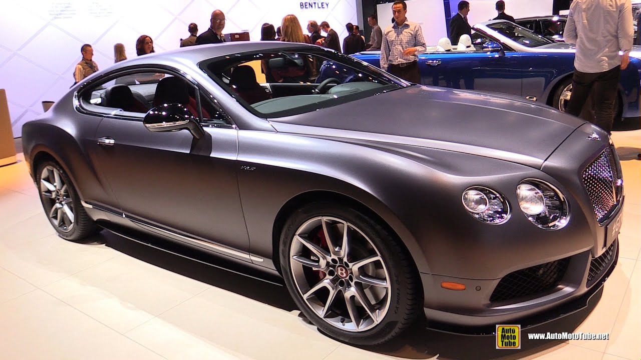 2015 Bentley Continental GT V8S - Exterior and Interior Walkaround - 2014 LA Auto Show