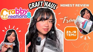 Temu Craft Haul | Affordable Craft Supplies for DIY & Small Business!