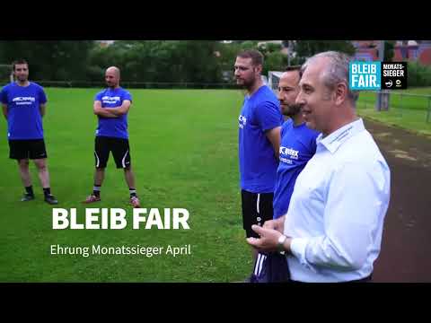 BLEIB FAIR | Ehrung Monatssieger April | Tobias Sitzler (DJK-TSV Bieringen)