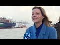 Wereldprimeur Rotterdam met eerste tankbeurt voor LNG-megacontainerschip