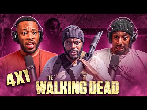 THE WALKING DEAD 4X1 REACTION "30 Days Without an Accident" WE GOT NEW FOLKS!!!