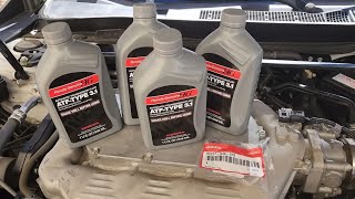 PART 1: TLX V6 Transmission fluid DIY.