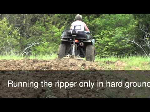 ATV 3 point hitch plow and disc system
