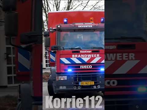 HA 04-2885 + HVH 04-2870 #Brandweer Deventer naar melding #throwbackthursday #feuerwehr