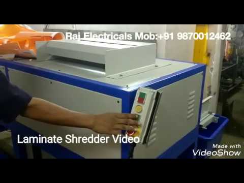 Paper Shredding Machine