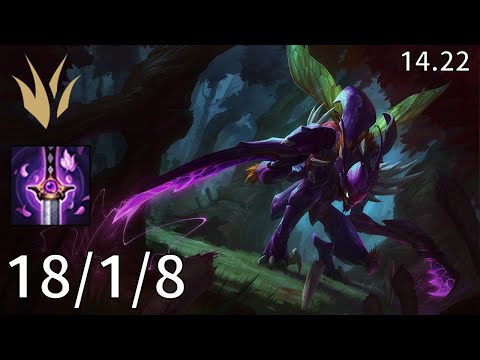 Kha'Zix Jungle vs Warwick - EUW diamond | Patch 14.22