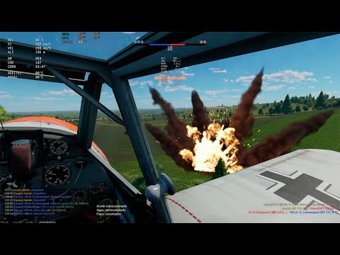 WAR THUNDER SIM | Bf 109 F-4 vs Yak-3 (lolwut845) | Extinguishing it