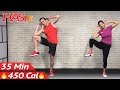 35 Min Standing Abs & Low Impact Cardio Workout for Beginners - Home Ab & Beginner Workout Routine