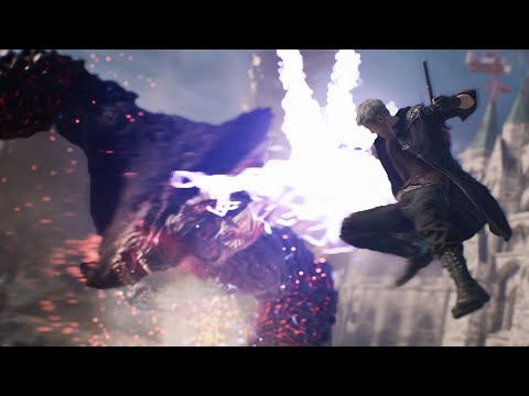 When you are the boss fight - Fire demon duel - Cinematic cut gameplay showcase Nero vs Goliath