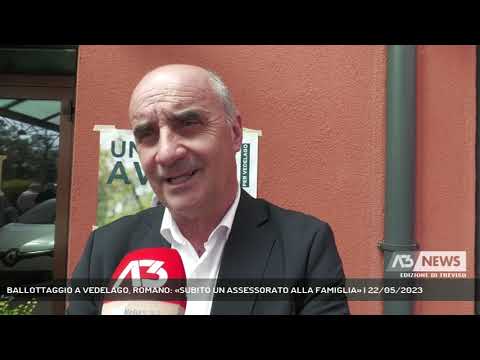 BALLOTTAGGIO A VEDELAGO, ROMANO: «SUBITO UN ASSESSORATO ALLA FAMIGLIA» | 22/05/2023