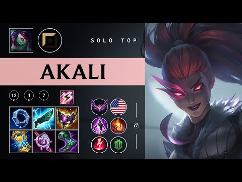 Akali Top vs Zac - NA Master Patch 26.01