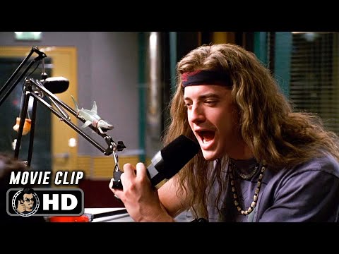 AIRHEADS Clip - "Real Rebel Radio" (1994) Brendan Fraser
