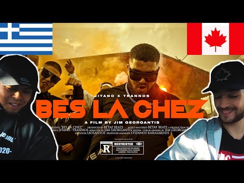 CANADIANS REACT TO GREEK TRAP - JITANO ft. TRANNOS - BES LA CHEZ (Official Music Video)