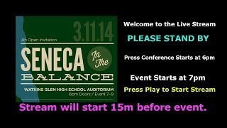 Seneca in the Balance -- Live Stream Archive