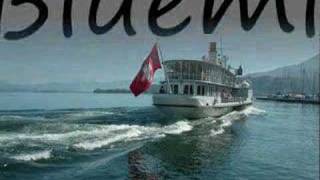 preview picture of video 'Swiss Steam wheel boat  Raddampfer Thuner- und Zürichsee'
