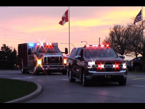 LIGHT UP THE NIGHT - BUFFALO NY 2020 | 100+ Emergency Vehicle Parade