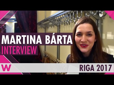 Martina Bárta (Czech Republic 2017) Interview | Eurovision Pre-Party Riga 2017