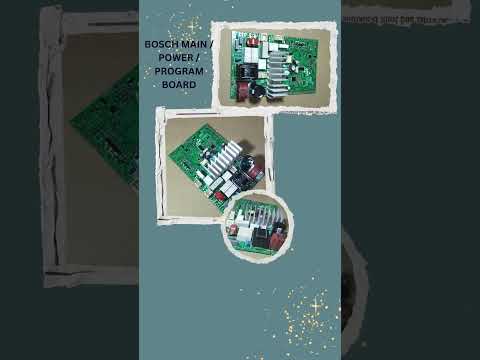BOSCH FRONT LOADER WASHING MACHINE PCB BOARD