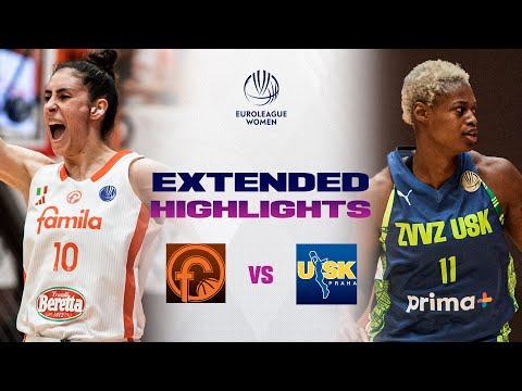 Beretta Famila Schio v ZVVZ USK Praha | Full Game Highlights | EuroLeague Women 2025-26