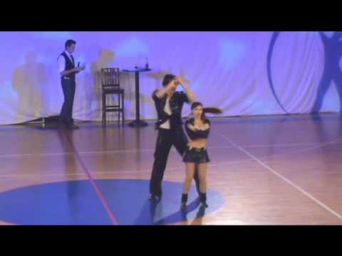 Europameisterschaft Verlika Gorica 2009 Ivan Klimov & Katrin Gazazyan Footwork.wmv