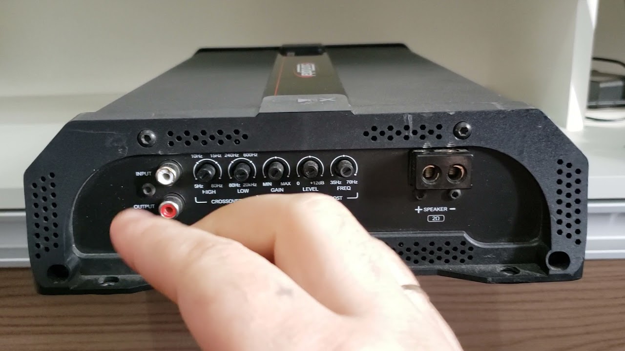 como regular modulo para subwoofer