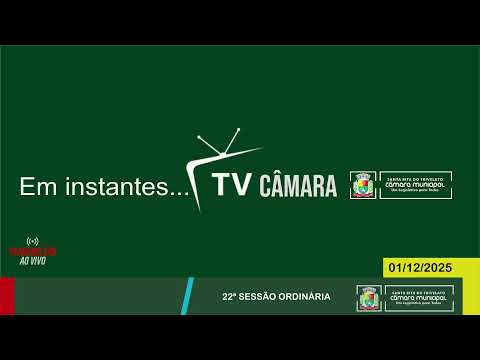 22ª Sessão Ordinária de 2025.