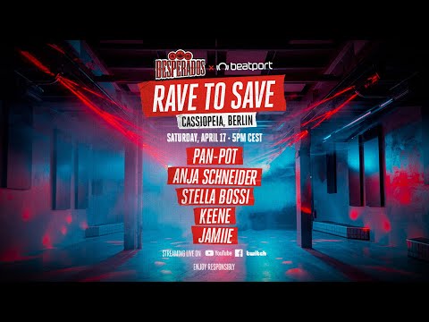 Pan-Pot DJ set - Rave to Save Cassiopeia Berlin | @desperados x @beatport Live